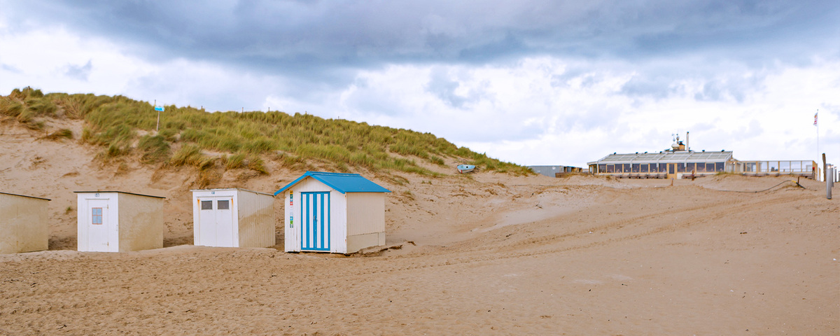 Texel strand Paal
