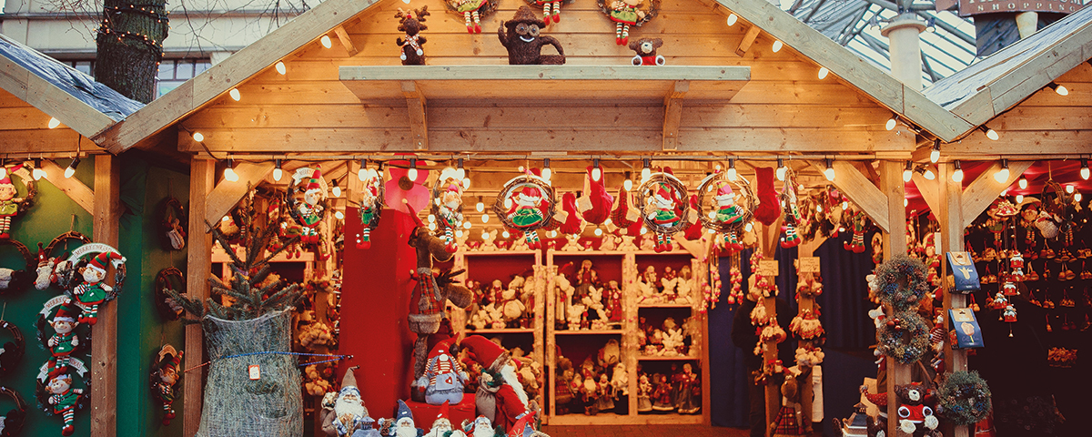 Christmas stall