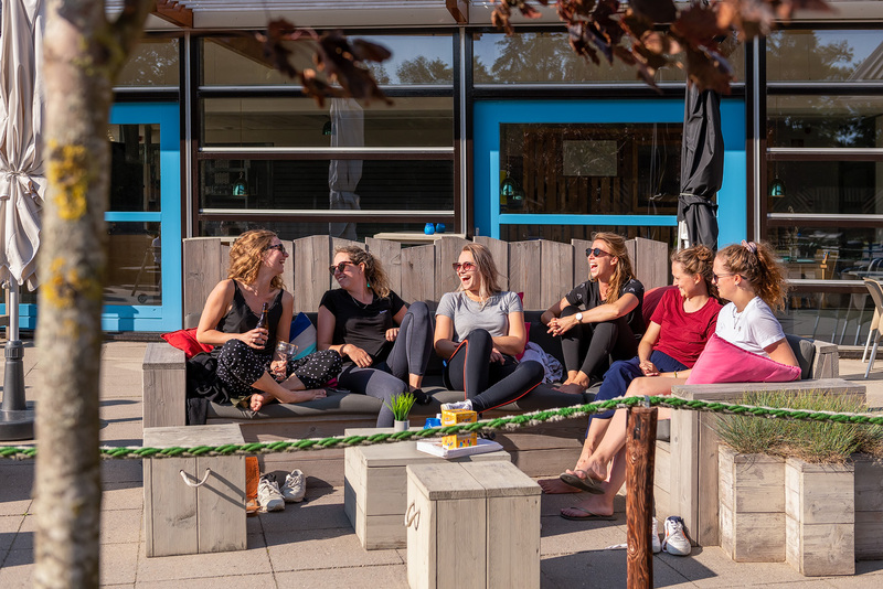 Schoolgroep op Texel