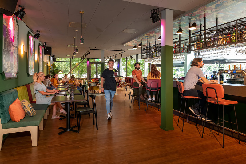 Restaurant in Stayokay Maastricht.