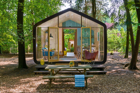 Wikkelhouse in de natuur